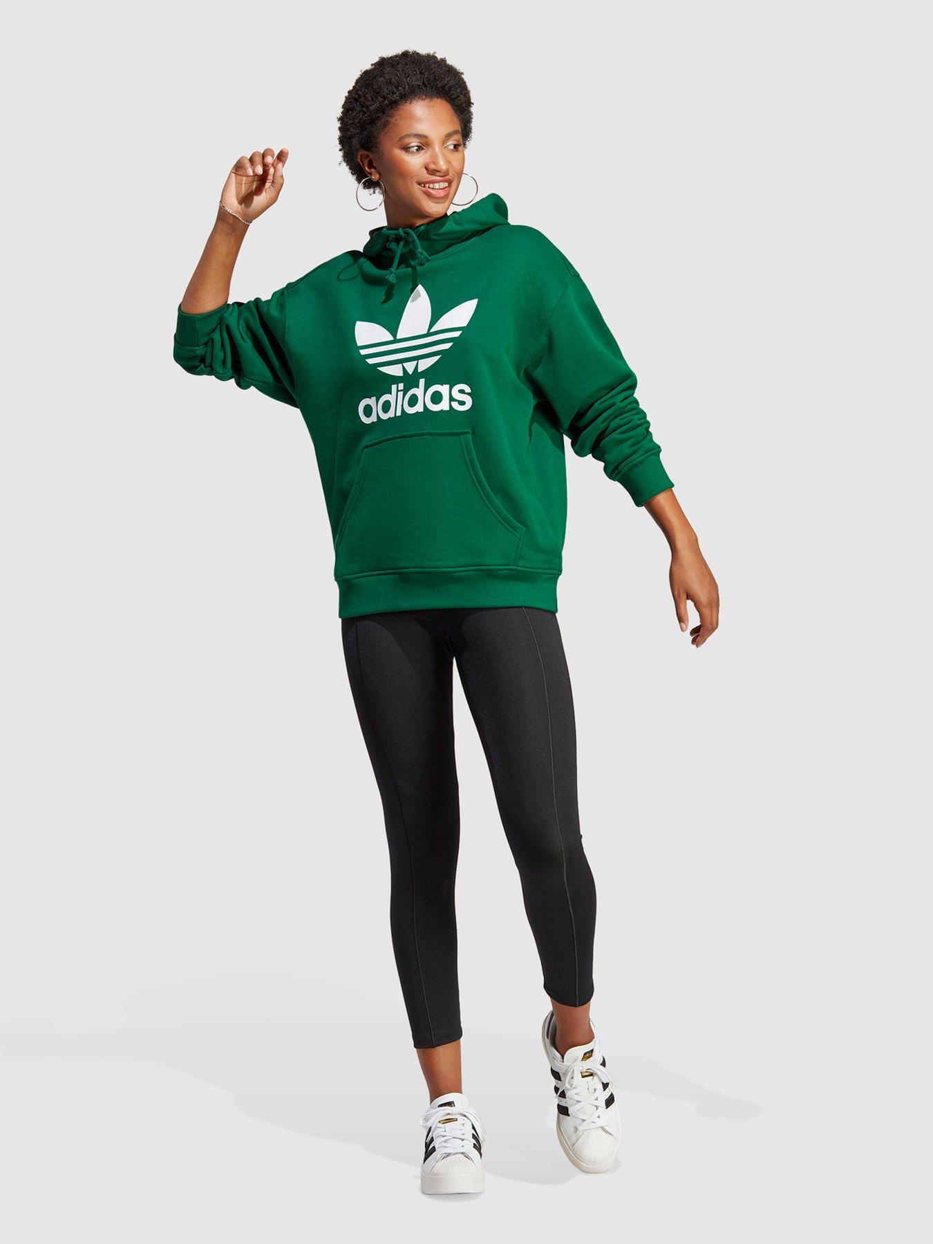 Adidas hoodie deals dark green