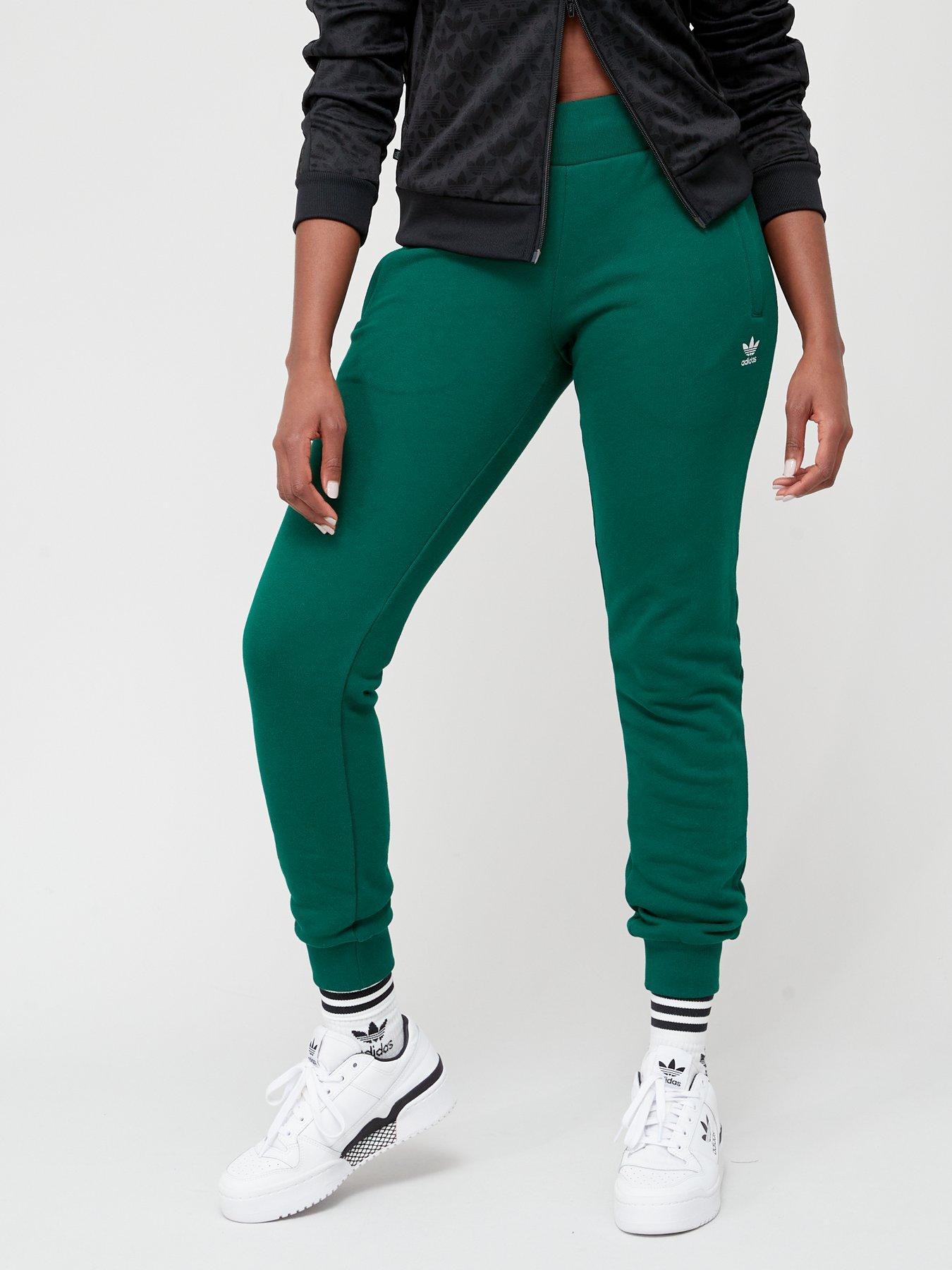 Dark green 2024 adidas pants