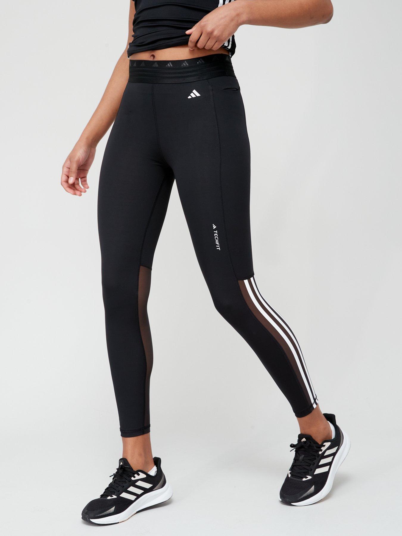 Black adidas Womens Own The Run COLD.RDY Running Leggings - Get The Label