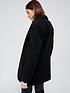  image of v-by-very-longline-blazer-coat-with-shoulder-pad-black