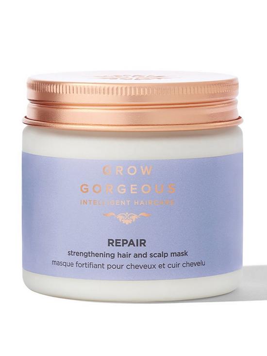 front image of grow-gorgeous-repair-strengthening-hair-scalp-mask-200ml