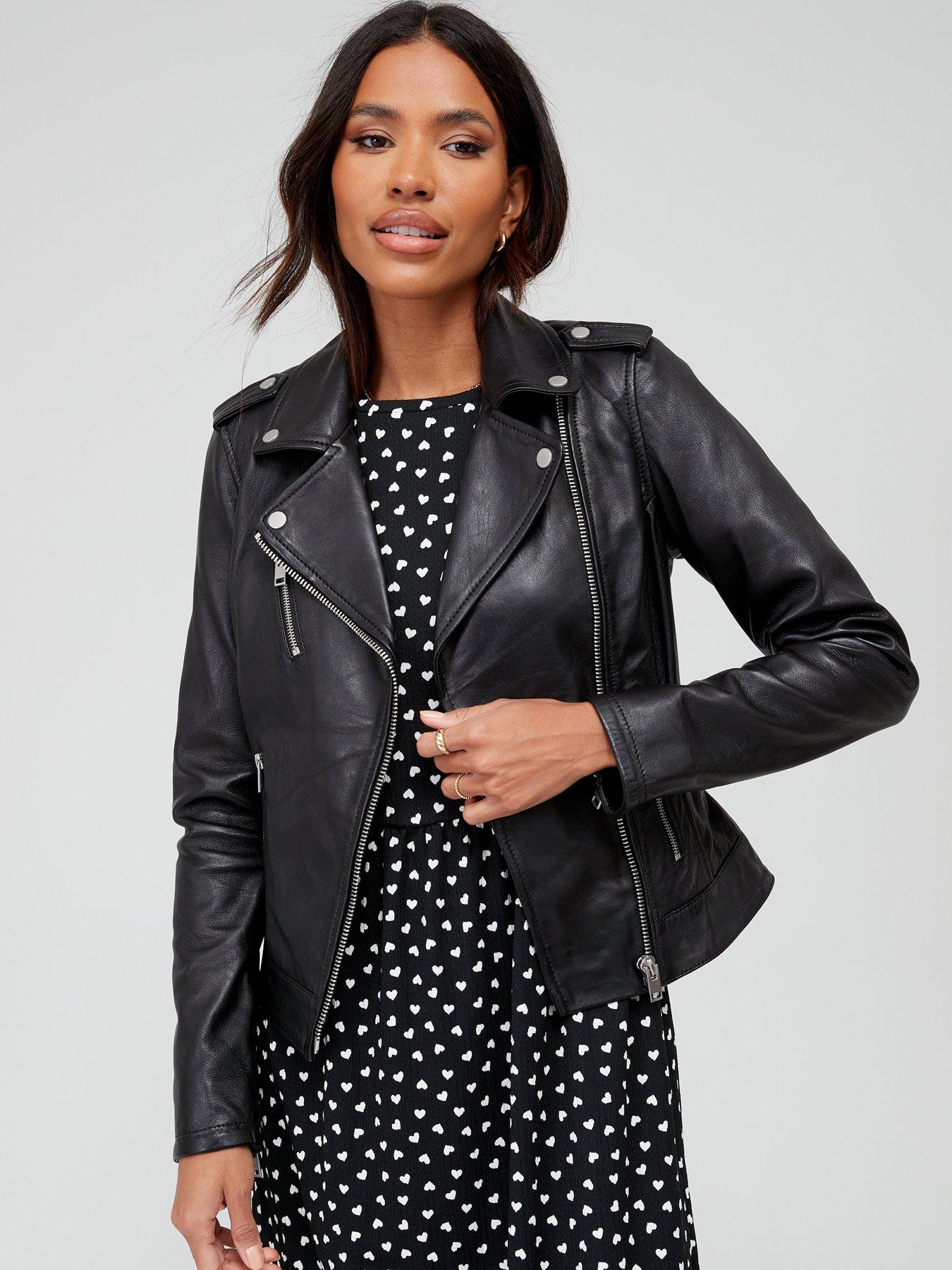 Littlewoods leather clearance jacket