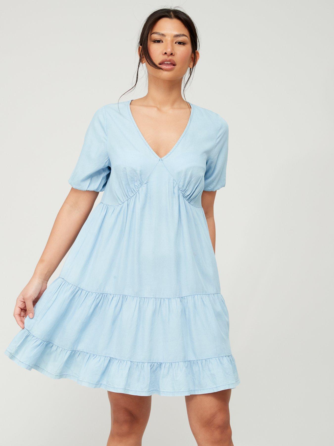 Chambray cheap beach dress