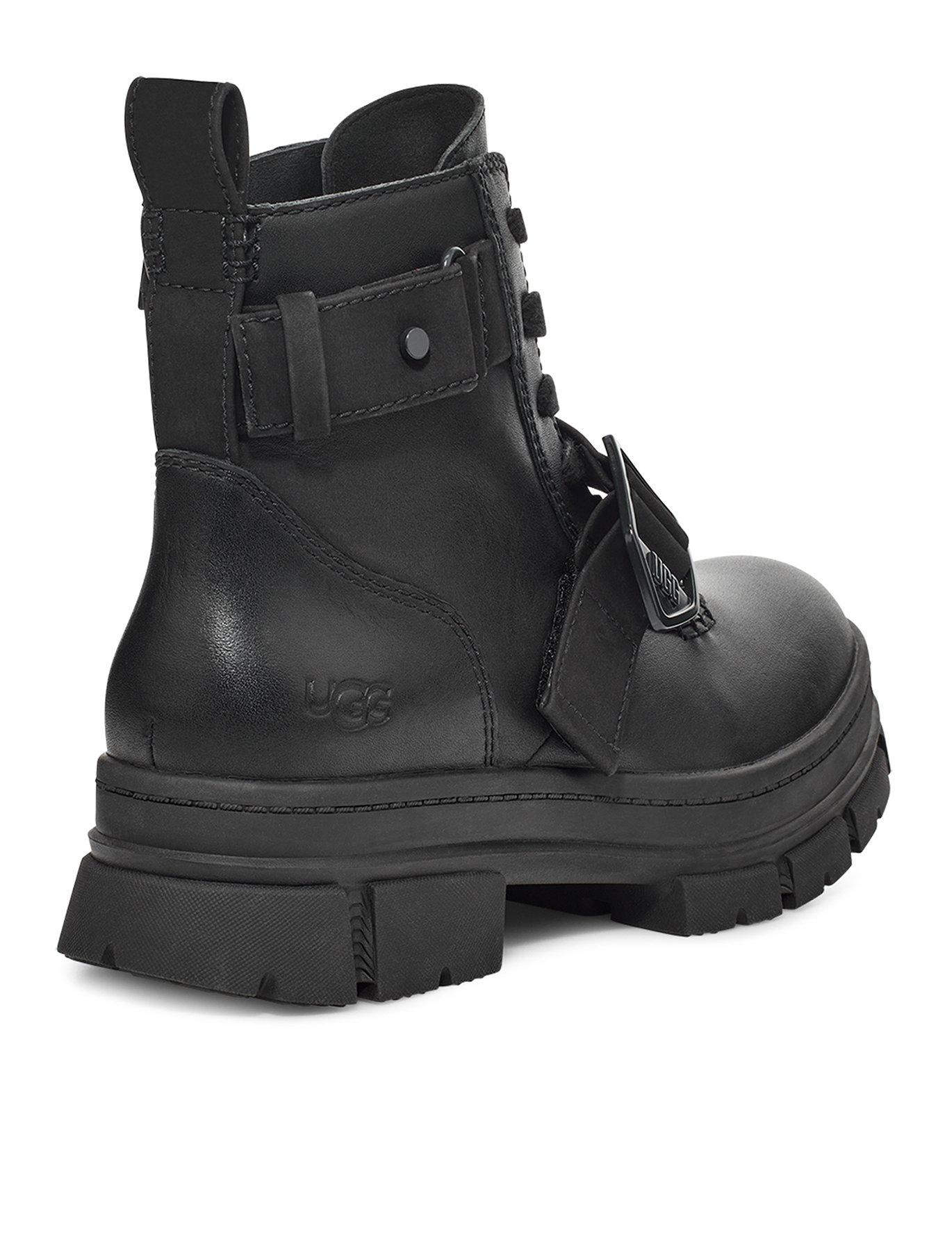 Ugg short boots with on sale laces