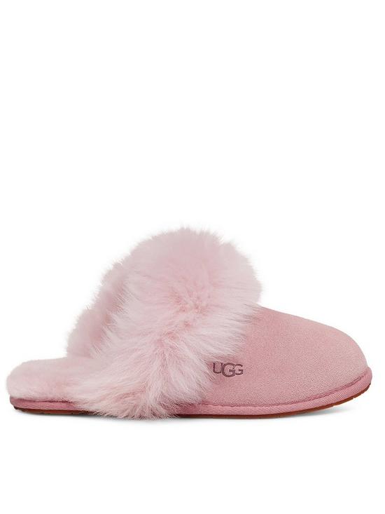 front image of ugg-scuff-sis-slippers-pink