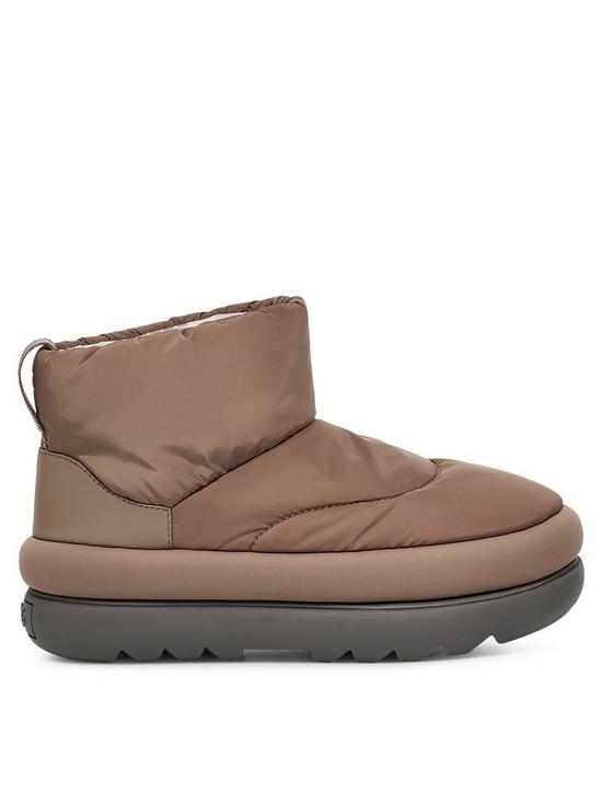 front image of ugg-classic-maxi-mini-ankle-boots-walnut