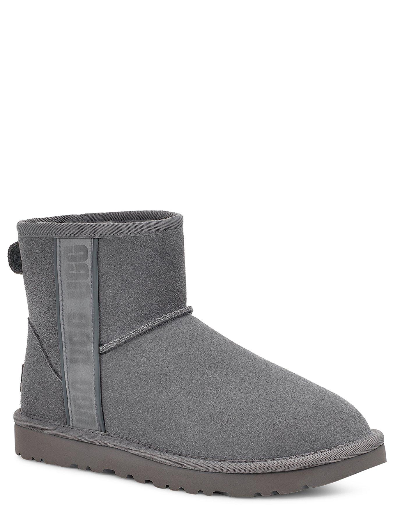 Ugg ankle boots store grey