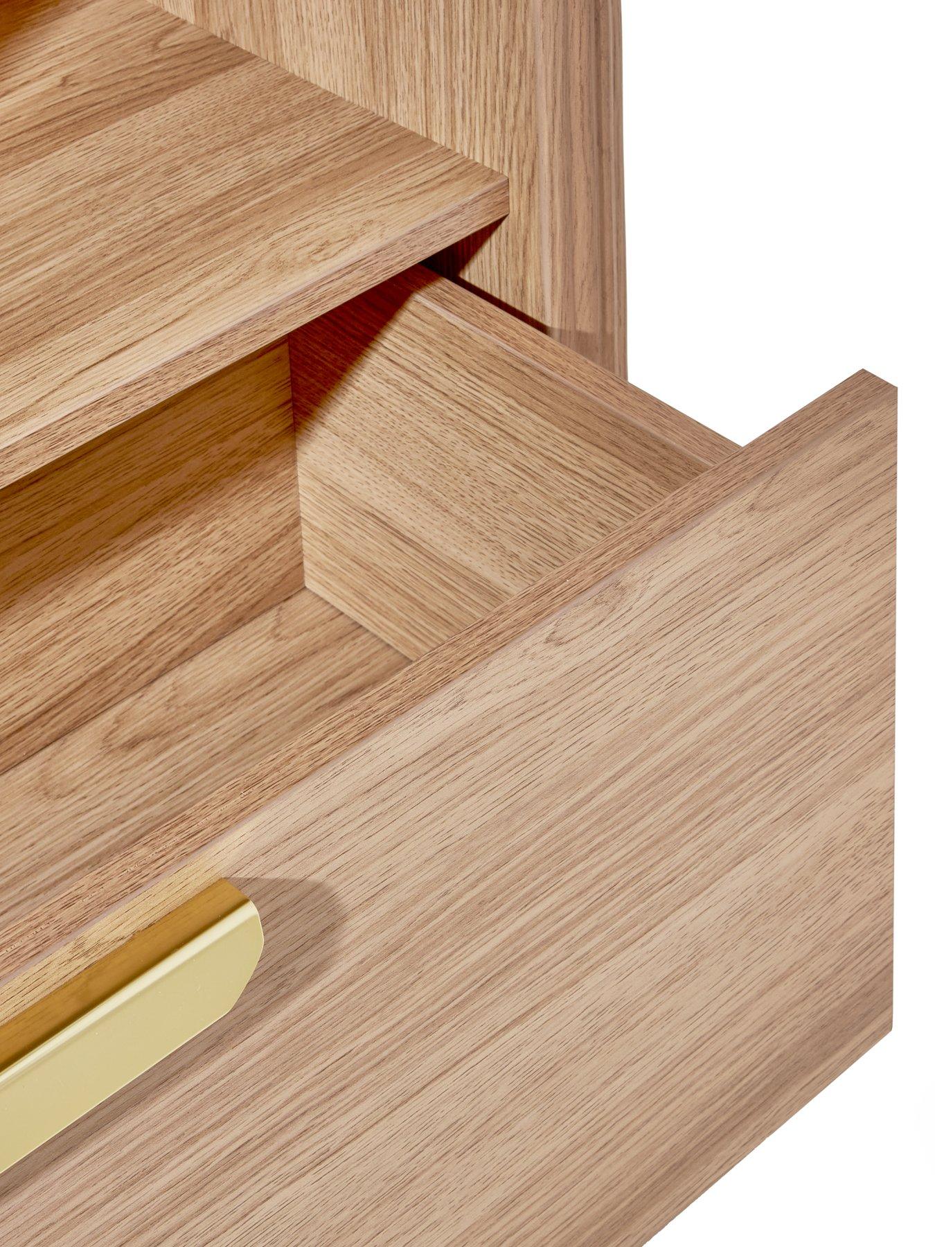  image of very-home-carina-bookcase-oak