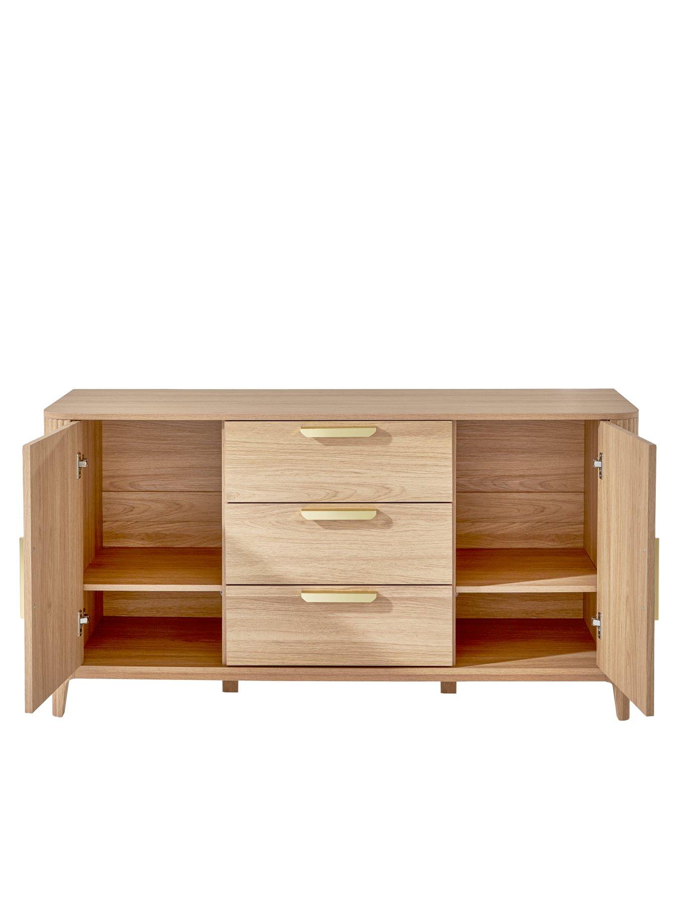 Image 4 of 6 of Very Home Carina Large Sideboard - Oak