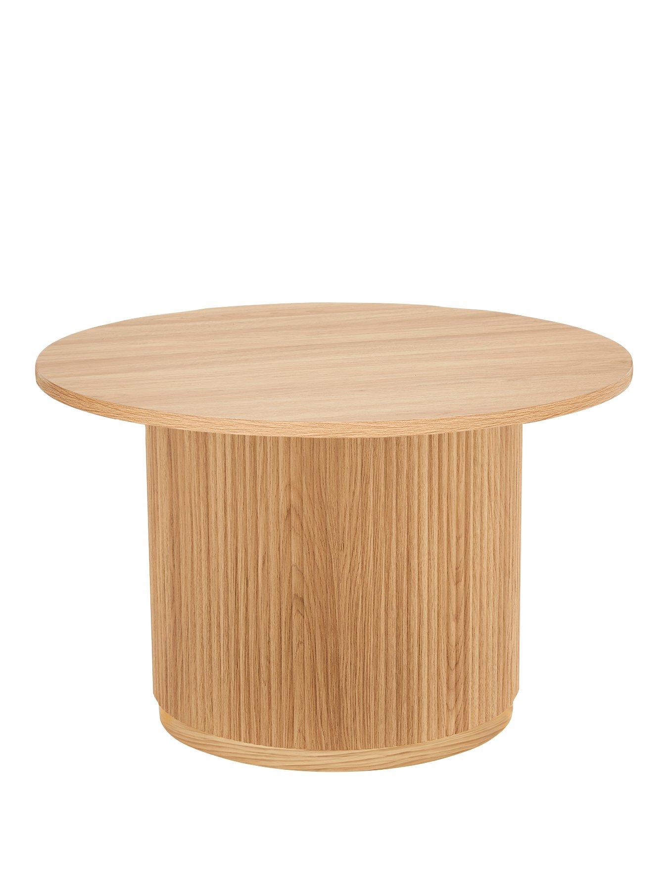 Image 3 of 6 of The Very Collection Carina Round Coffee Table - Oak - FSC&reg; Certified