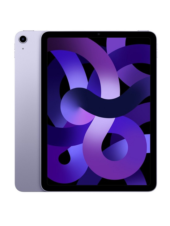 front image of apple-ipad-air-m1-2022-64gb-wi-fi-109-inch-purple