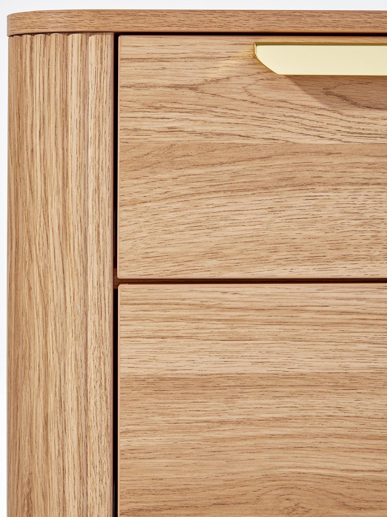 Image 4 of 6 of The Very Collection Carina 2&nbsp;+&nbsp;3&nbsp;Drawer Chest - Oak - FSC&reg; Certified