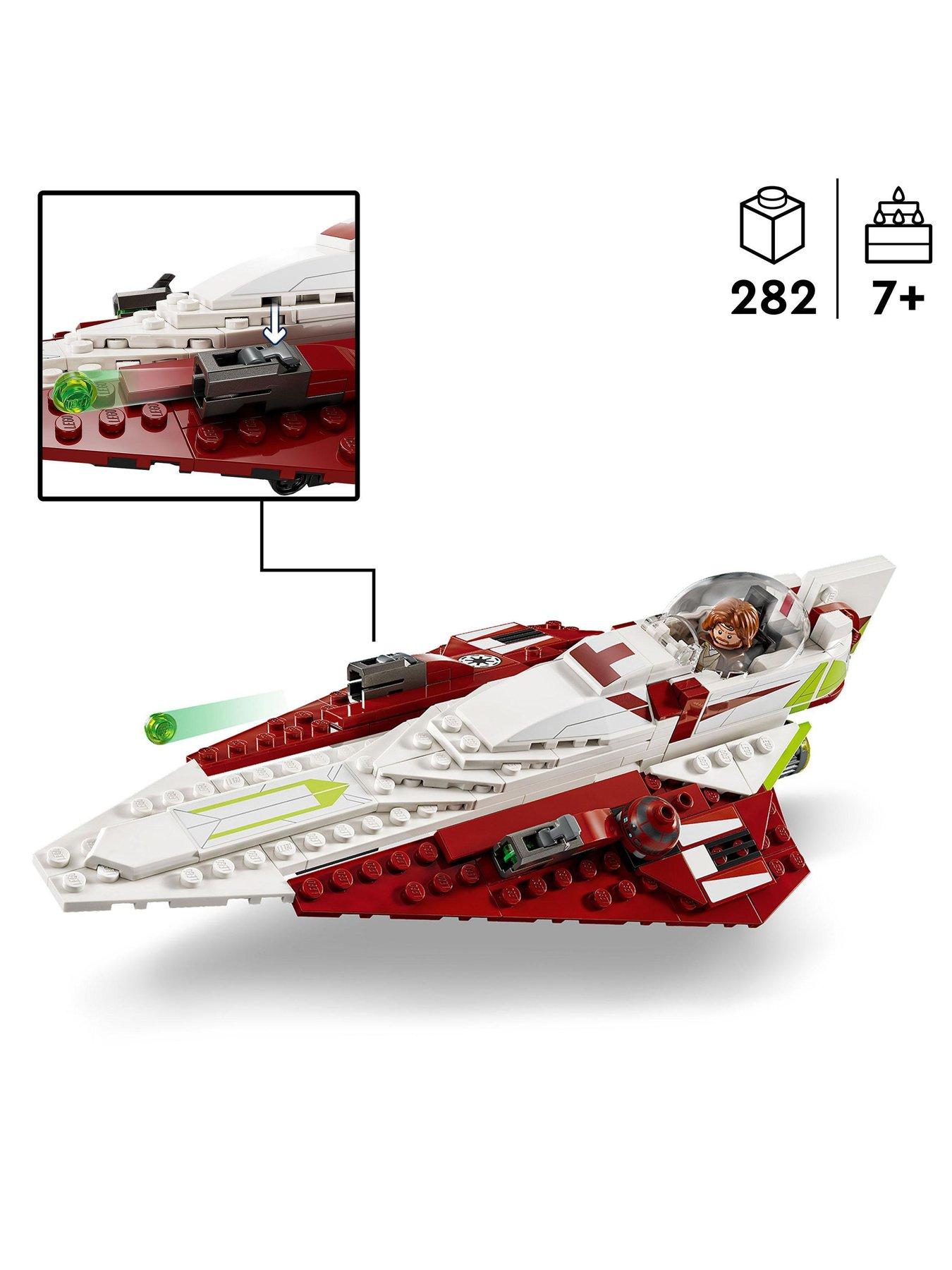 LEGO Star Wars Obi Wan Kenobi s Jedi Starfighter littlewoods