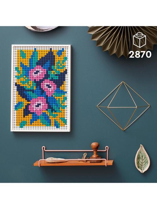 back image of lego-art-art-floral-art-3in1-crafts-set-31207