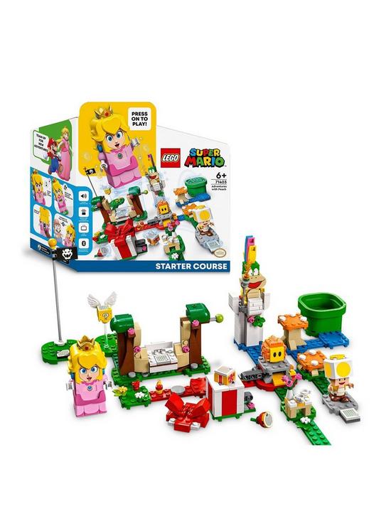 front image of lego-super-mario-adventures-with-peach-starter-course