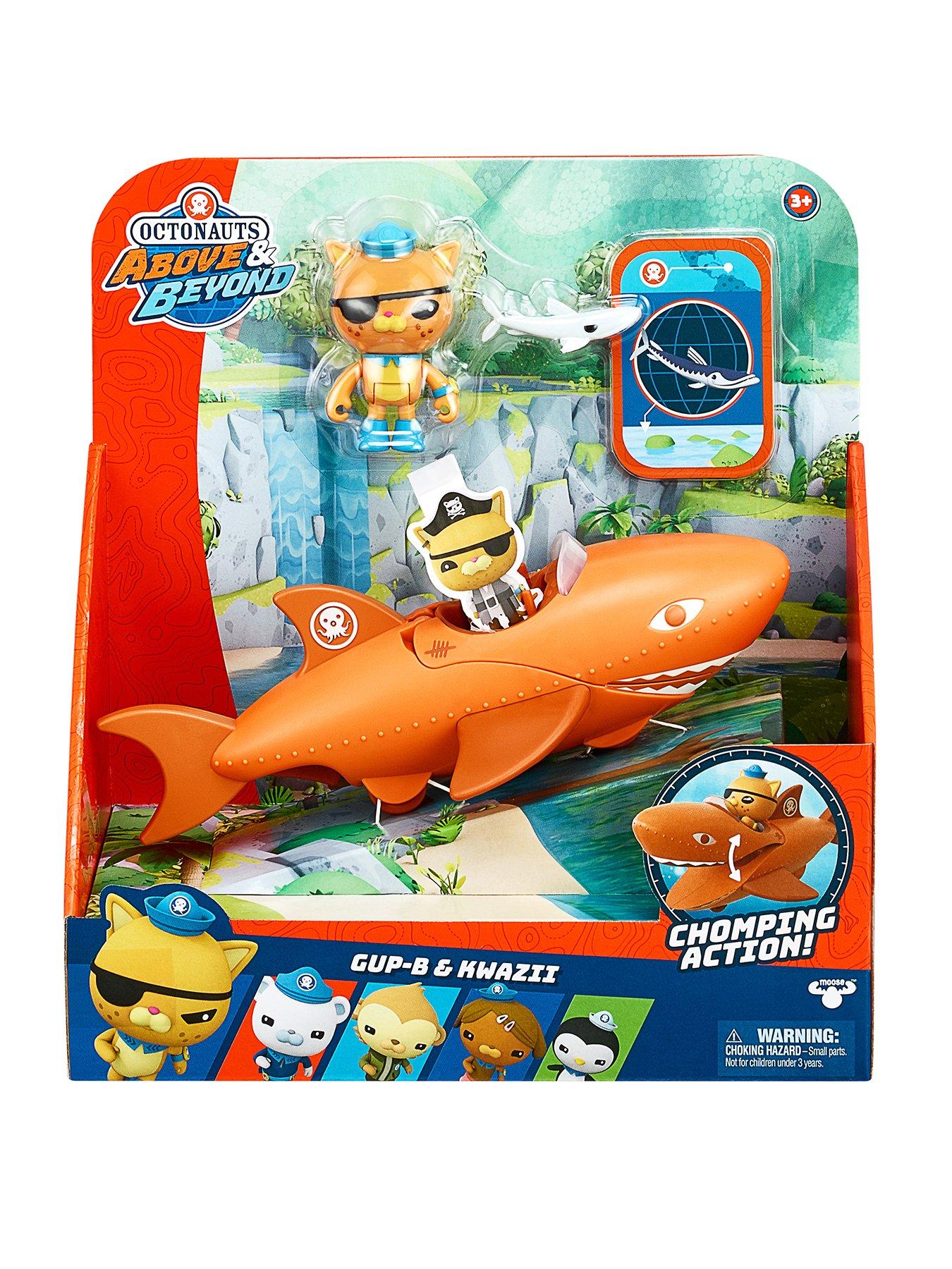 Octonauts Above & Beyond , Deluxe Toy Vehicle & Figure , Kwazii & Gup B ...