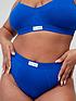  image of tommy-jeans-high-rise-tanga-brief-curve-blue
