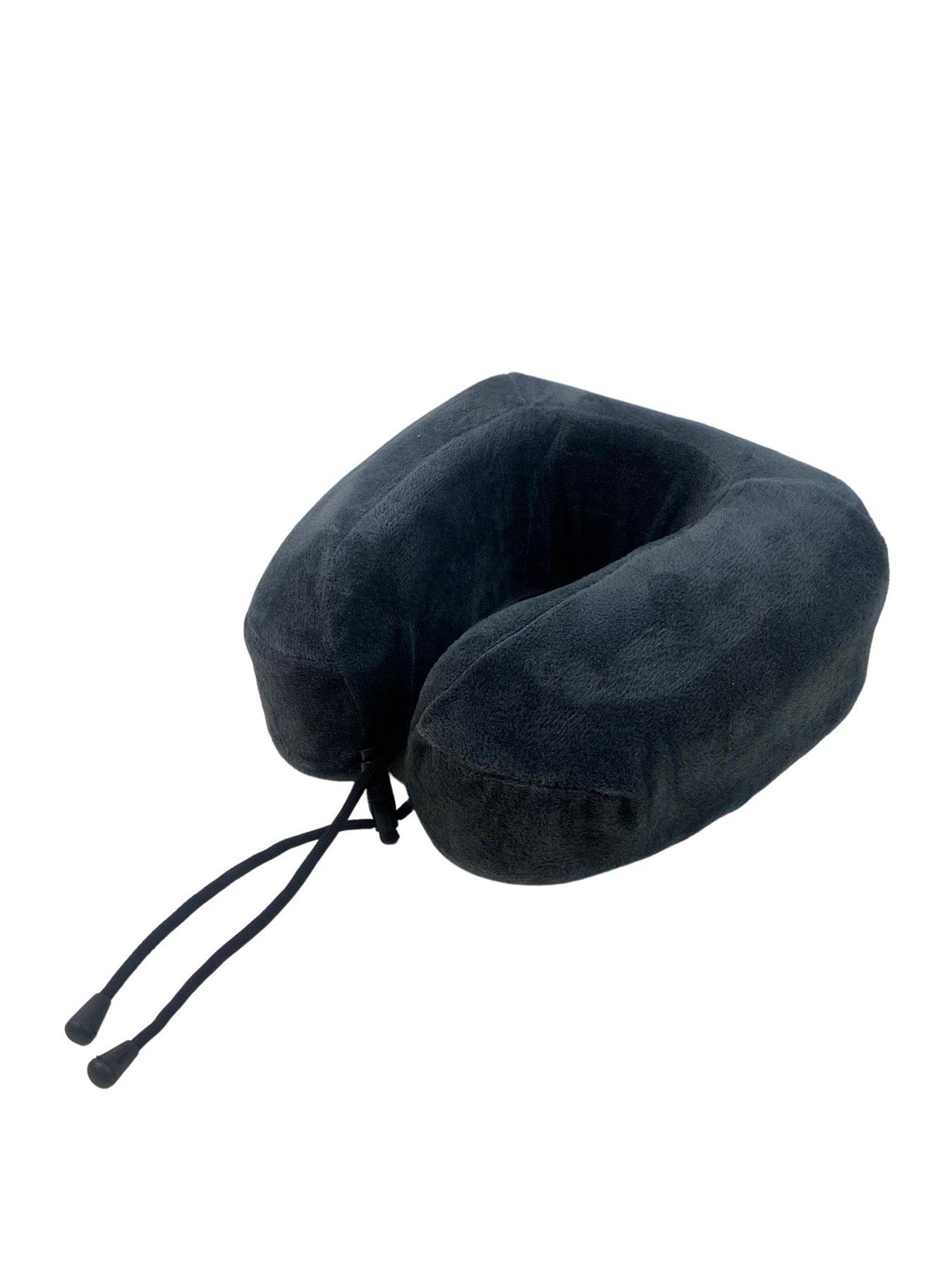 Rock Luggage DLX Memory Foam Neck Travel Pillow - Grey