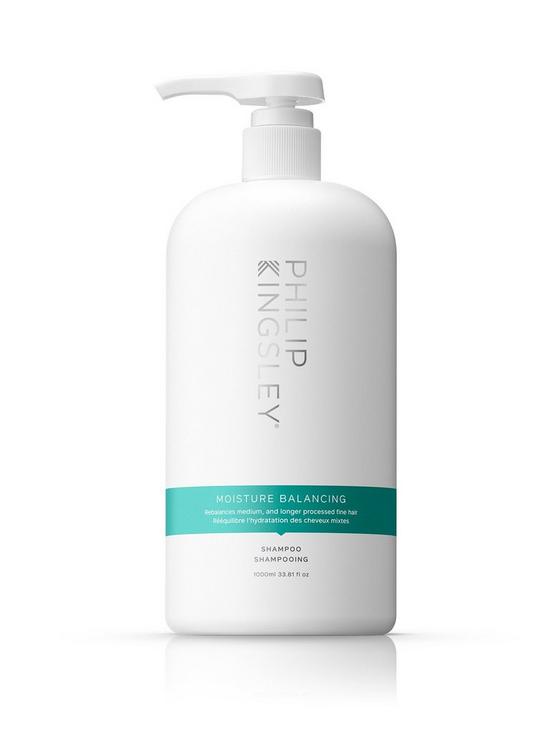 front image of philip-kingsley-moisture-balancing-combination-shampoo-1000ml