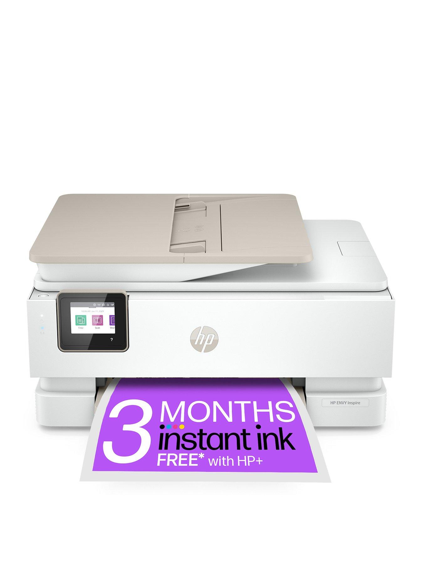 Image 1 of 8 of HP Envy Inspire 7920e All In One Wireless Printer with 3 months of Instant Ink Included with HP+