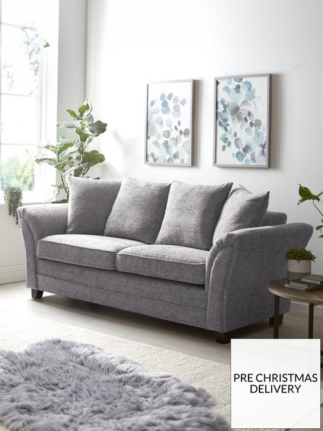 dury-chunky-weave-3-seater-sofa-grey