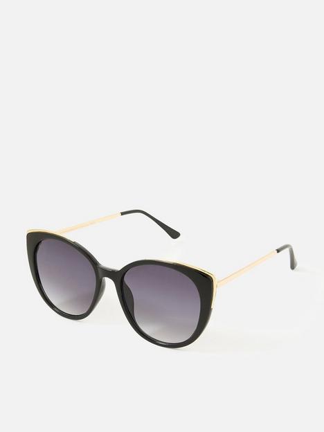 accessorize-halle-metal-detail-cateye-sunglasses
