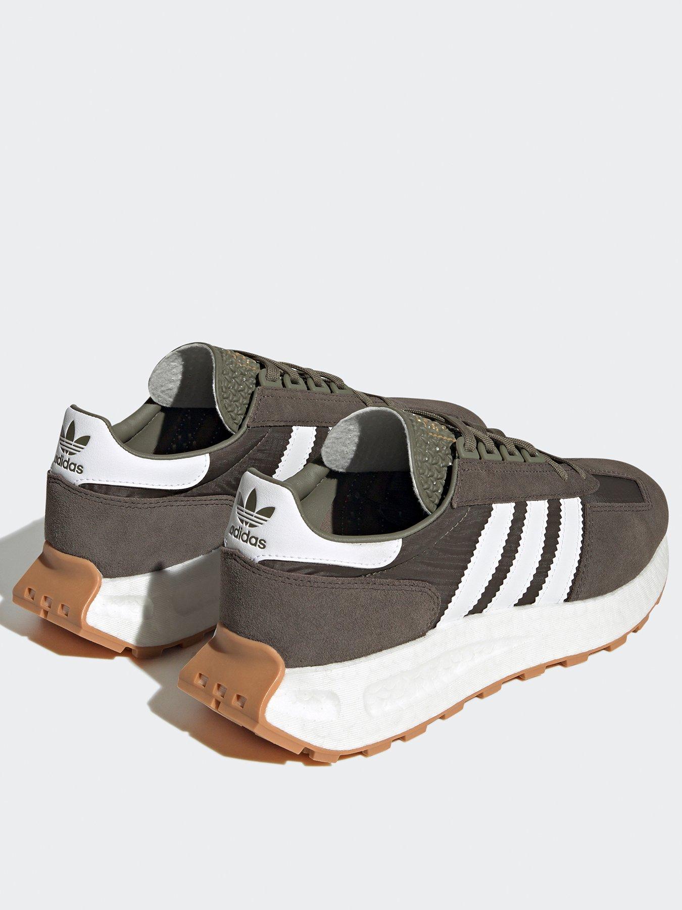 Khaki cheap adidas trainers