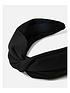  image of accessorize-wide-twist-satin-headband-black