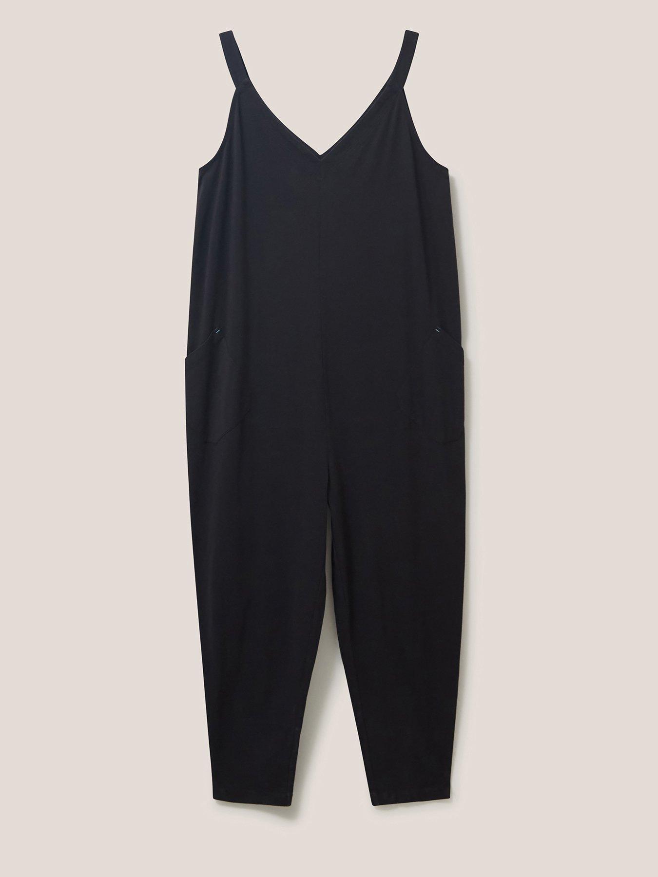 image of white-stuff-selina-jersey-jumpsuit-black