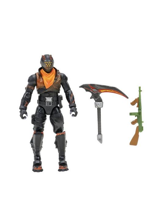 back image of fortnite-molten-legends-squad-mode-four-4-inch-articulated-figures-with-weapons-harvesting-tools-and-back-bling