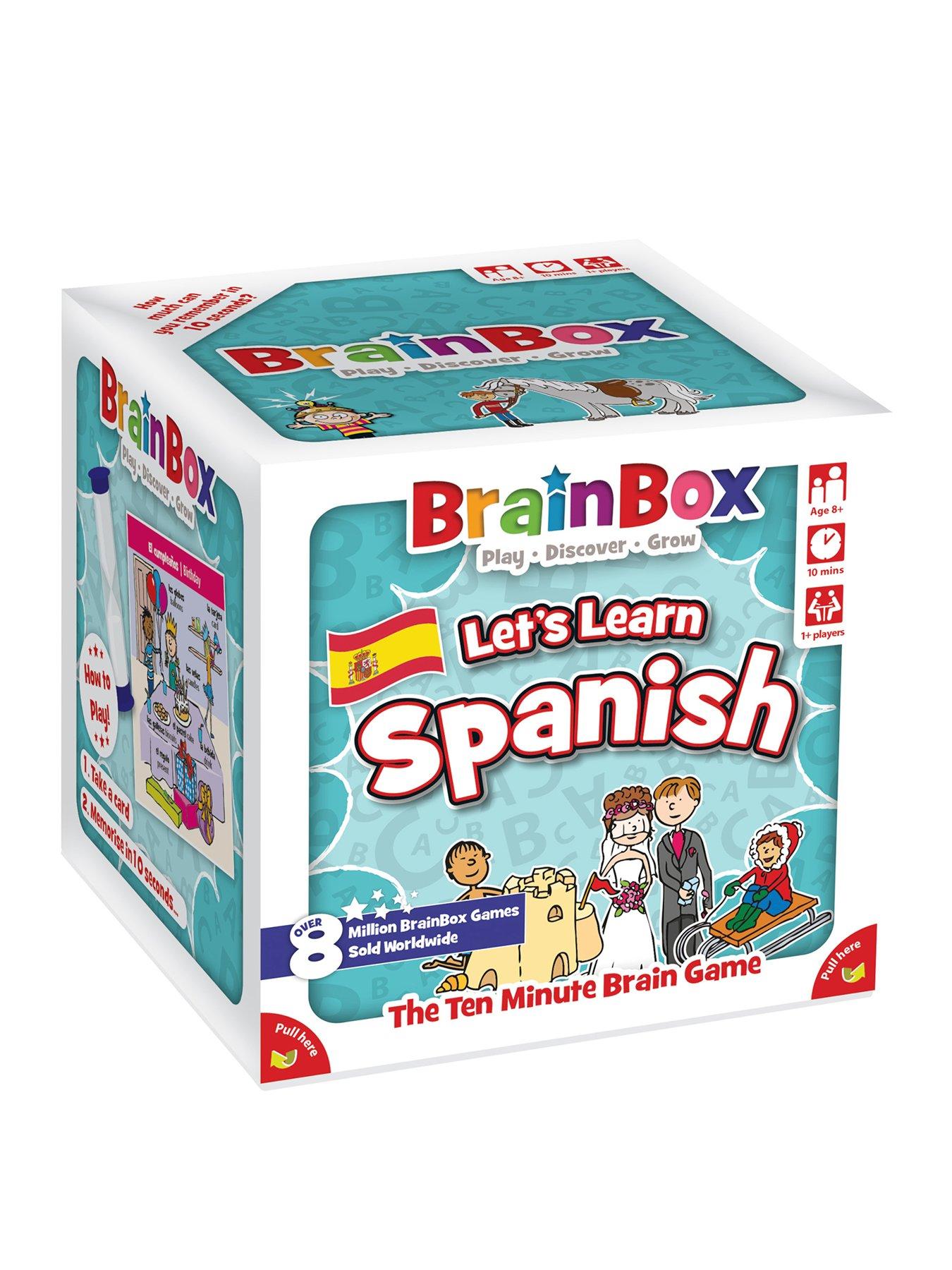 BrainBox Let's Learn Spanish (Refresh 2022) | littlewoods.com