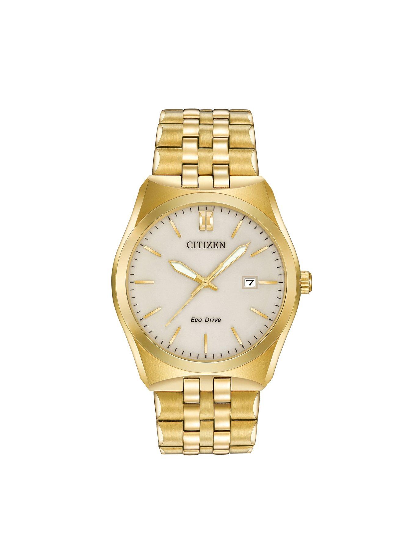  image of citizen-gents-eco-drive-bracelet-wr100-watch
