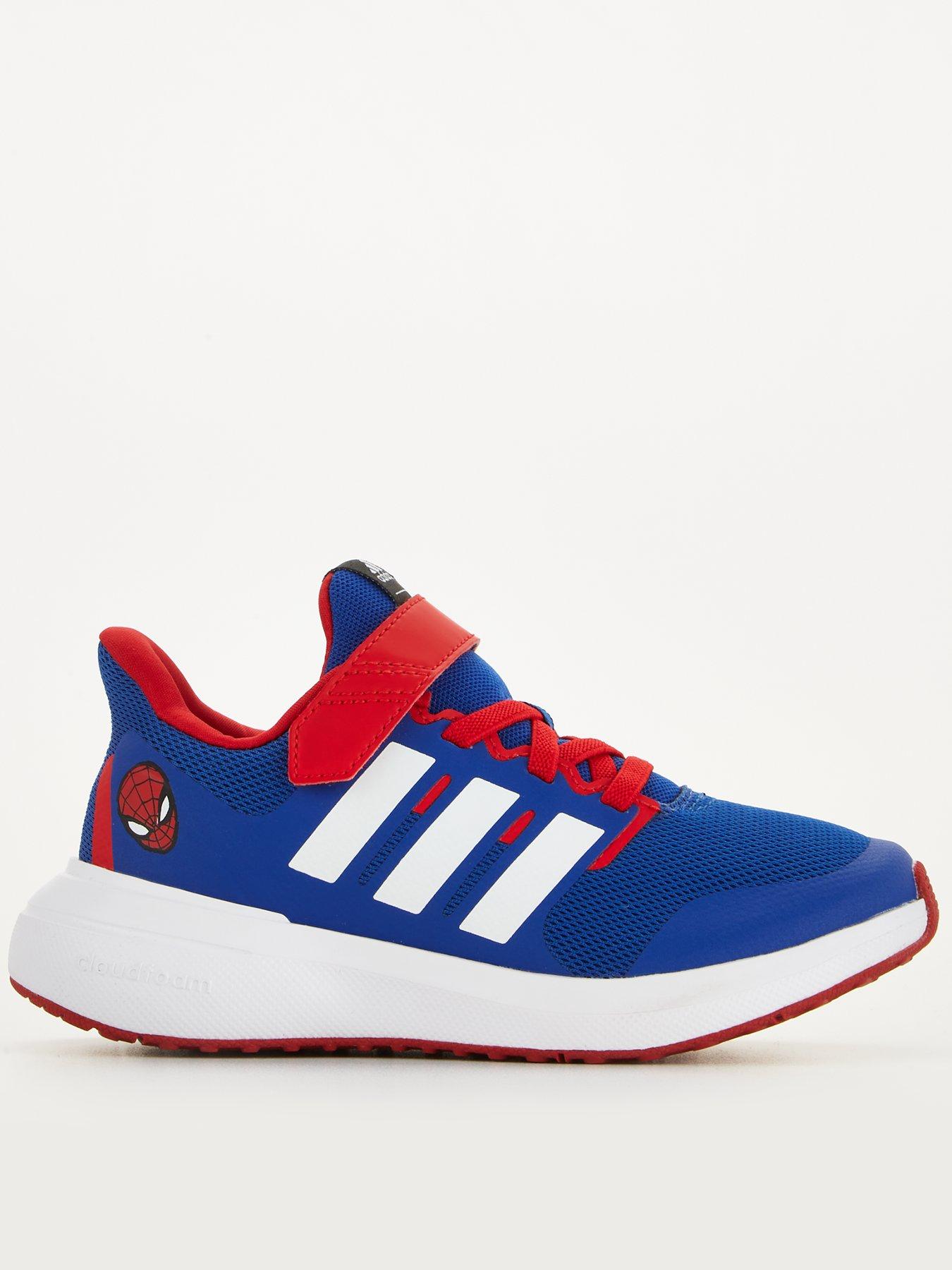 Kids blue 2025 adidas trainers