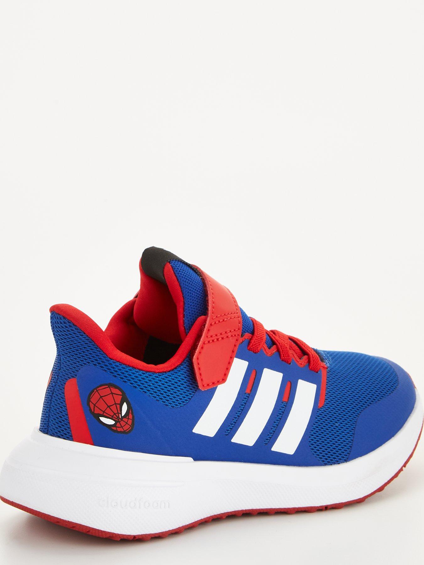 adidas Unisex Kids Fortarun 2.0 Spiderman Elastic Lace Trainers