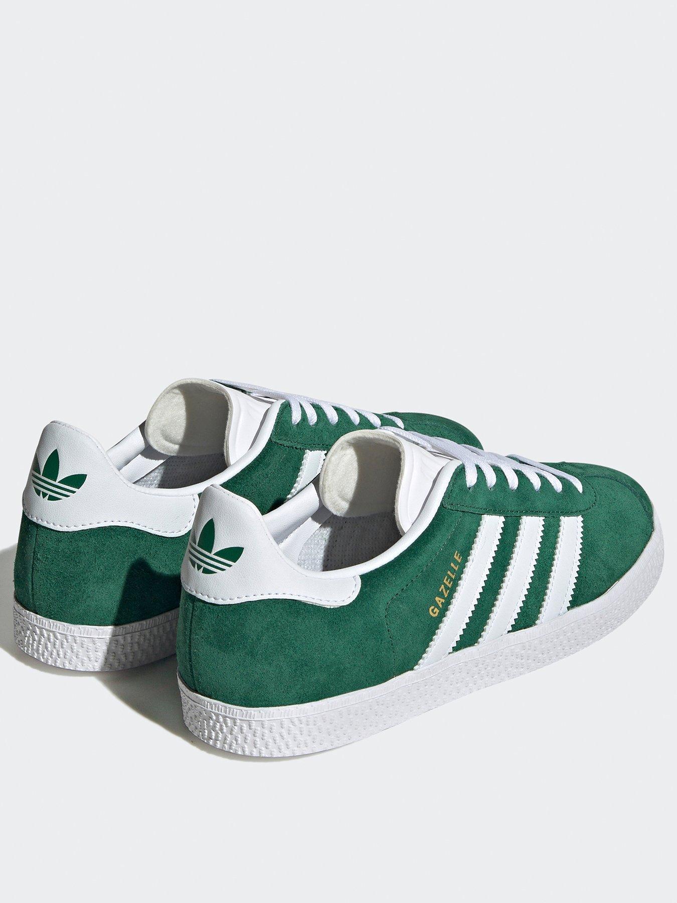 adidas gazelle dark green