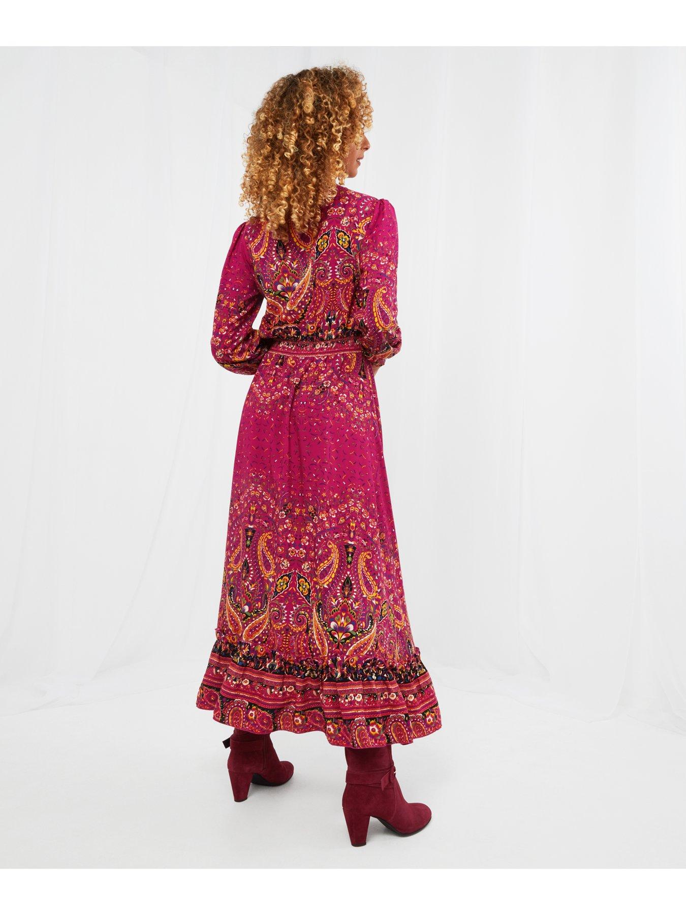 Joe Browns Glorious Boho Maxi Dress pink