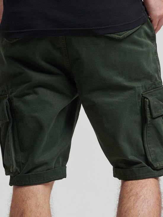 stillFront image of superdry-vintage-core-cargo-shorts-olive