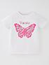  image of everyday-girls-butterfly-t-shirt-white