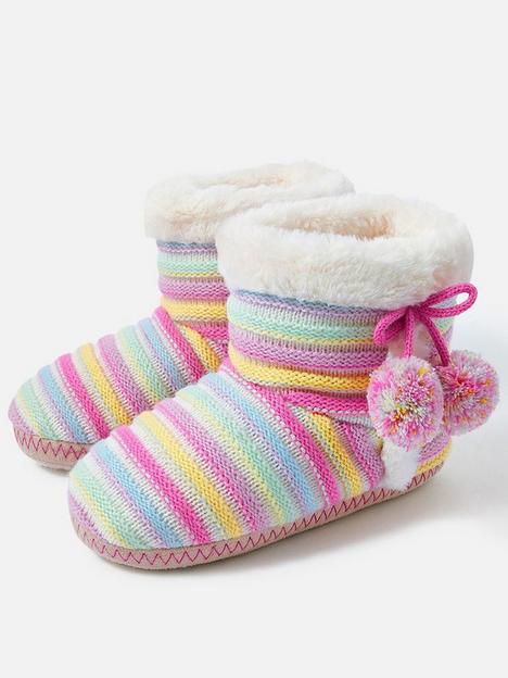accessorize-girls-knitted-stripe-slipper-boots-multi