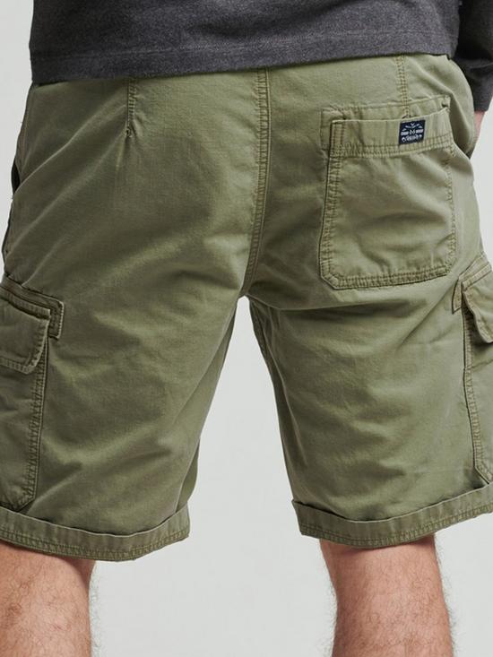 stillFront image of superdry-vintage-cargo-shorts-olive