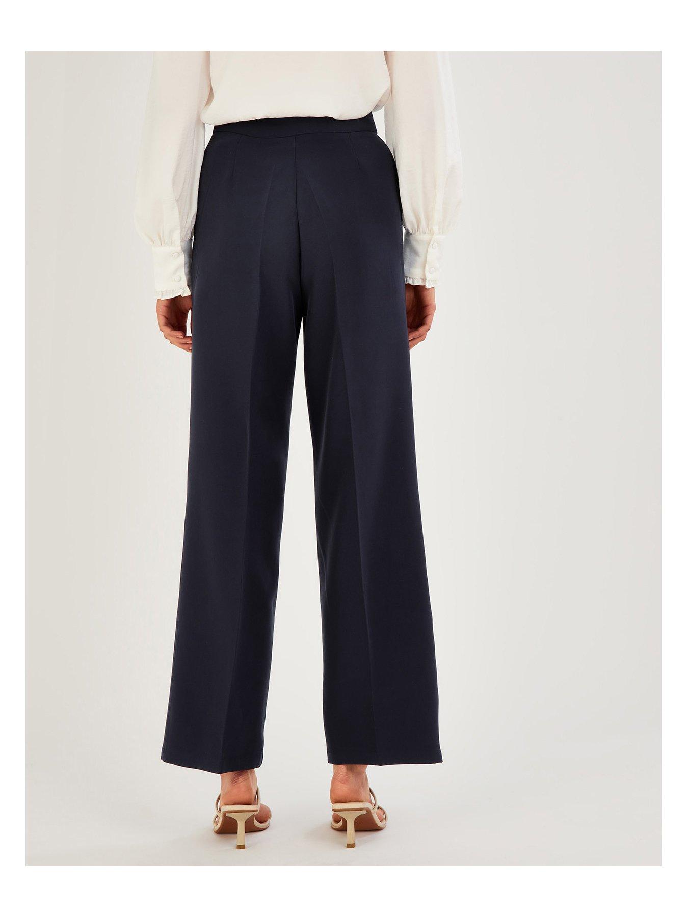 Monsoon Madison Military Trouser - Navy | littlewoods.com