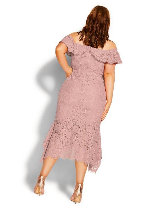 stillFront image of city-chic-angel-lace-dress
