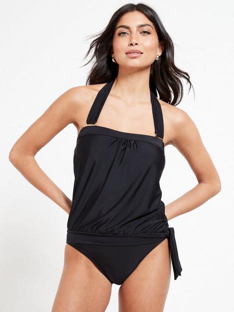 everyday-mix-amp-match-removable-wide-strap-blouson-tankini-top-black