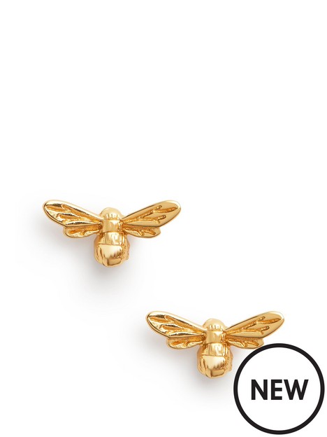 olivia-burton-lucky-bee-stud-earrings-gold
