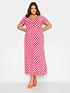  image of yours-stripe-swing-dress-pink