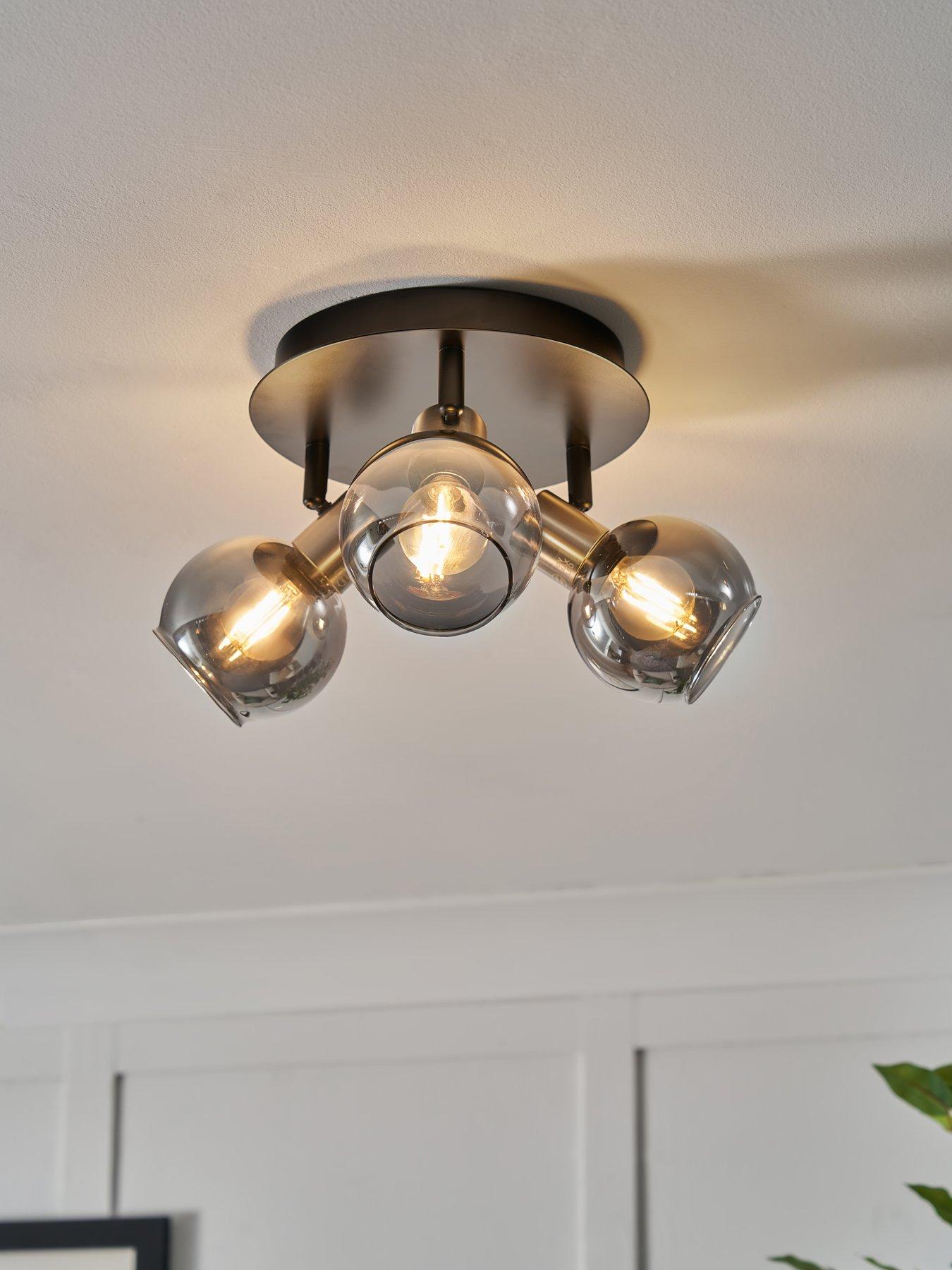 Image 1 of 6 of The Very Collection 3 Light Flush Fitting