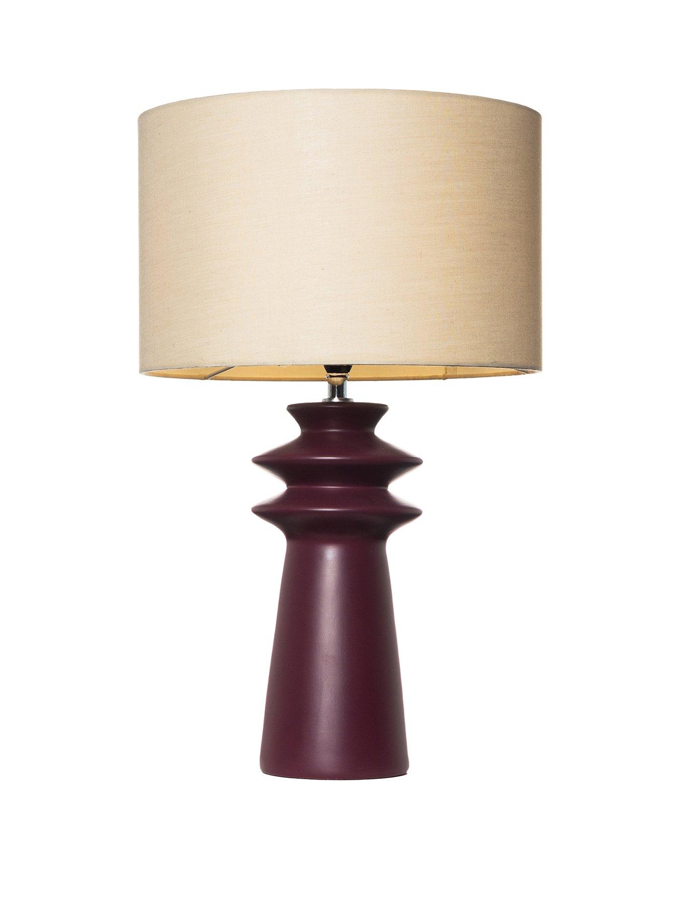 The Very Collection Two Fin Ceramic Table Lamp