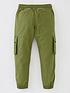  image of mini-v-by-very-boys-cargo-trouser-olive