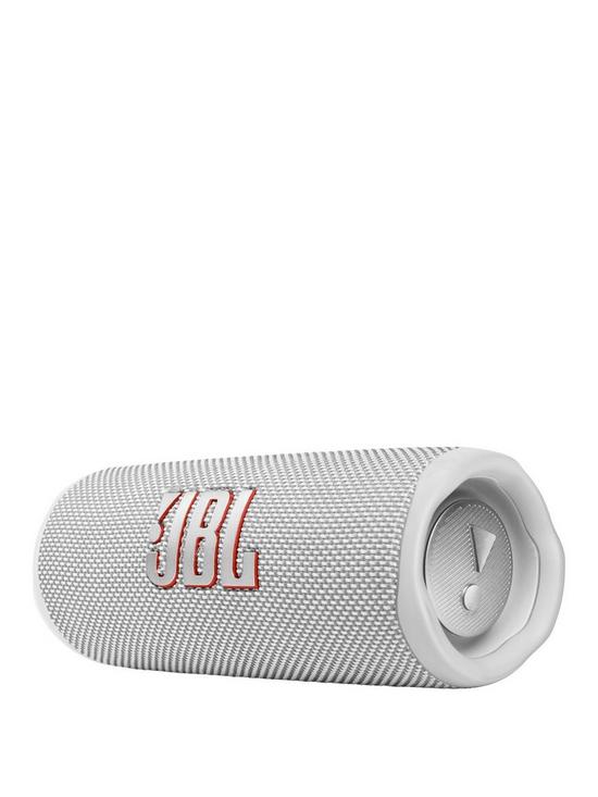 stillFront image of jbl-flip-6-portable-bluetooth-speaker-white