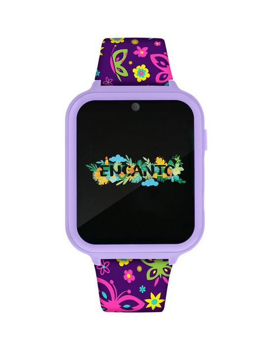 front image of disney-encantocharacter-print-smart-watch